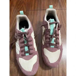 Merrell Alpine Sneakers‎ Women's Size 10.5 Pink Off White Burlwood New